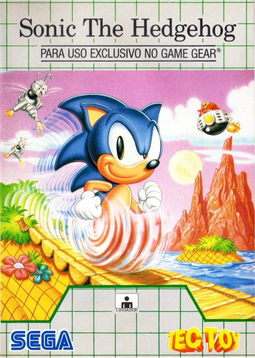 Capa do jogo Sonic the Hedgehog