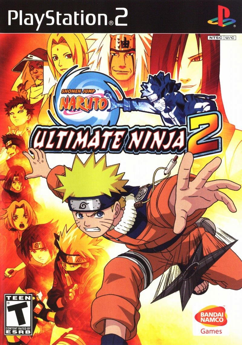 Capa do jogo Naruto: Ultimate Ninja 2