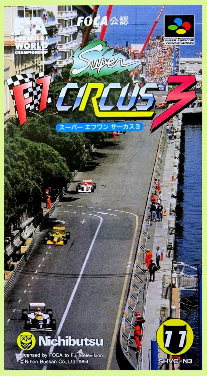 Capa do jogo Super F1 Circus 3