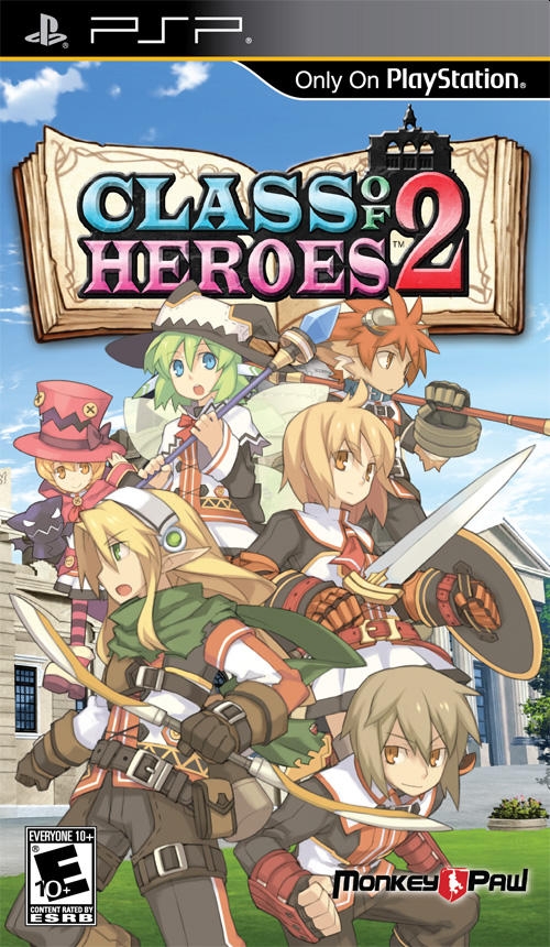 Capa do jogo Class of Heroes 2