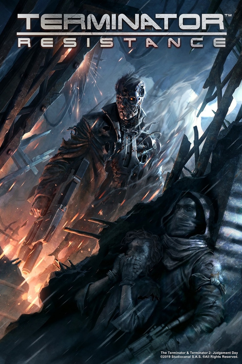 Capa do jogo Terminator: Resistance