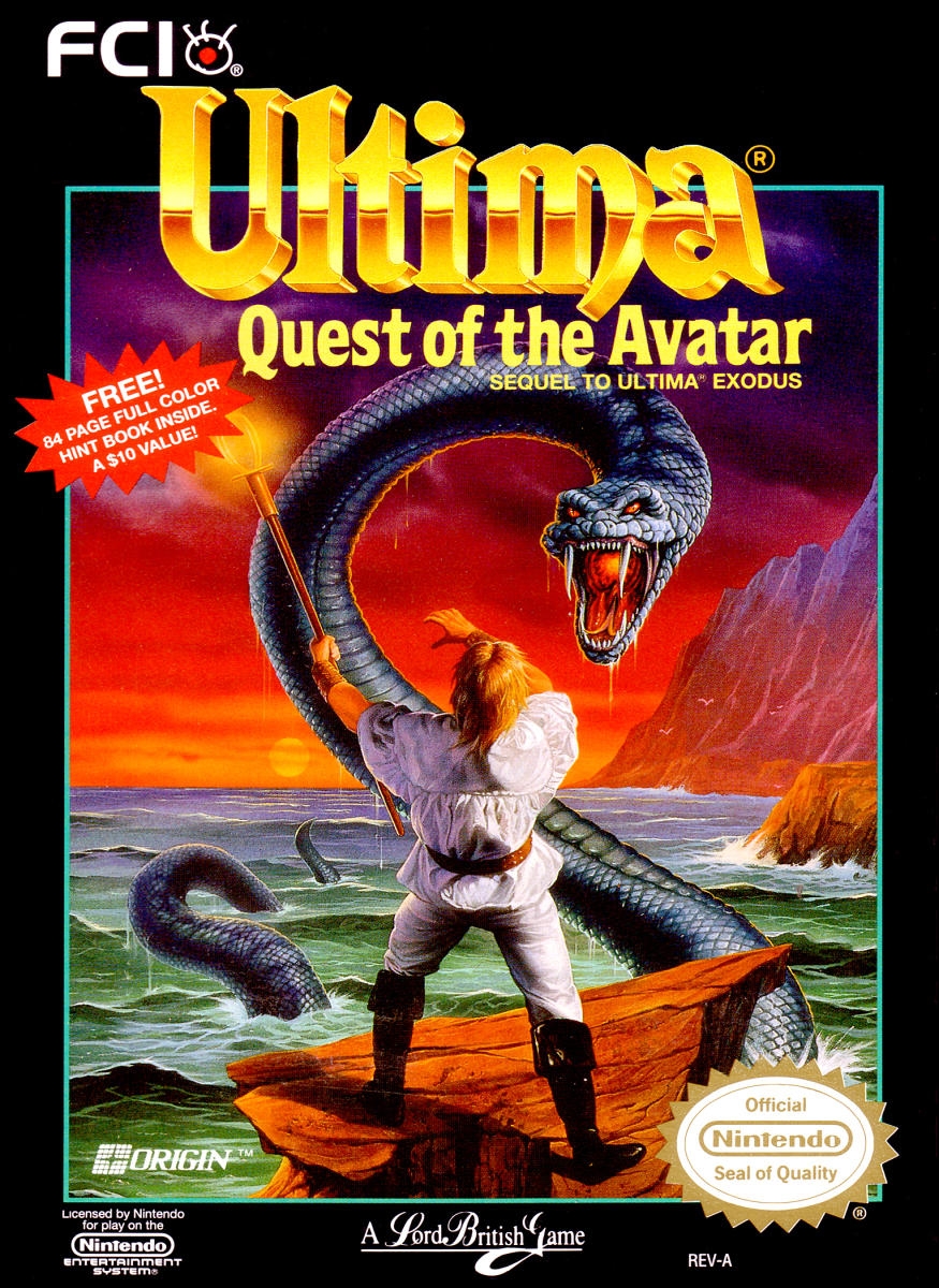 Capa do jogo Ultima IV: Quest of the Avatar