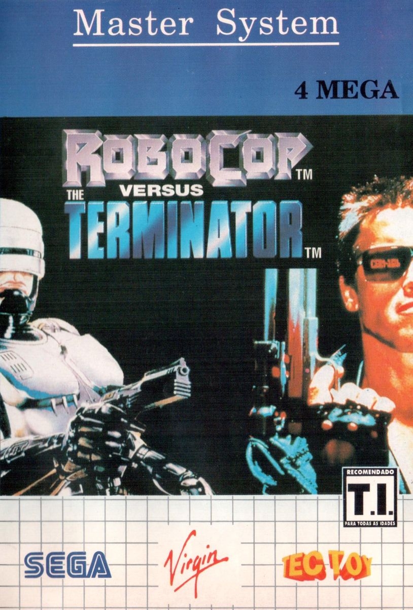 Capa do jogo RoboCop Versus The Terminator
