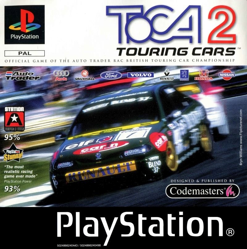 Capa do jogo TOCA 2 Touring Cars