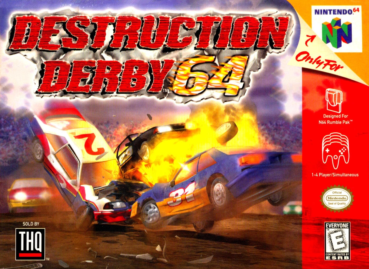 Capa do jogo Destruction Derby 64