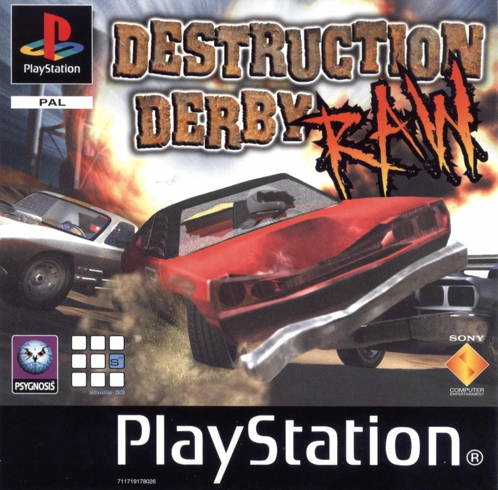 Capa do jogo Destruction Derby Raw