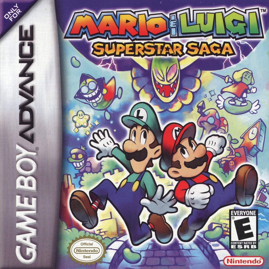 Capa do jogo Mario & Luigi: Superstar Saga
