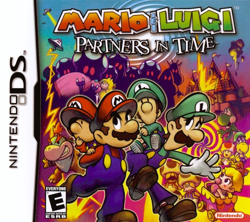 Capa do jogo Mario & Luigi: Partners in Time