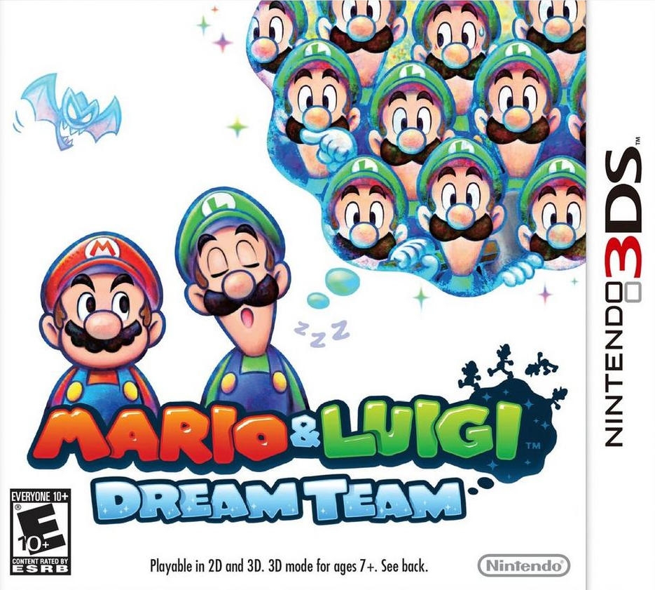 Capa do jogo Mario & Luigi: Dream Team