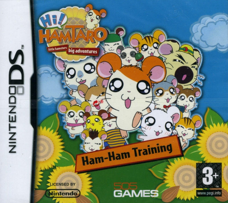 Capa do jogo Hi! Hamtaro: Ham-Ham Challenge