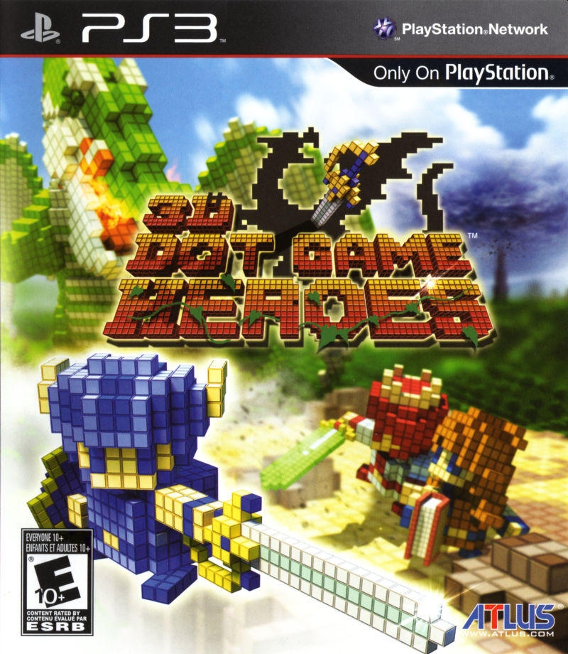 Capa do jogo 3D Dot Game Heroes