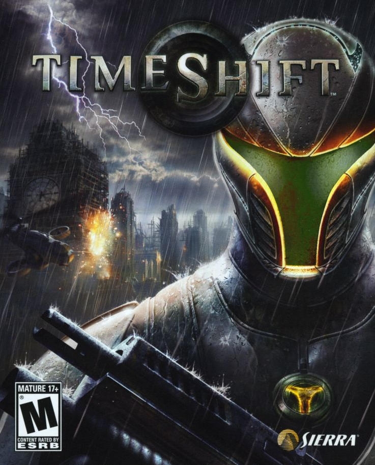 Capa do jogo TimeShift