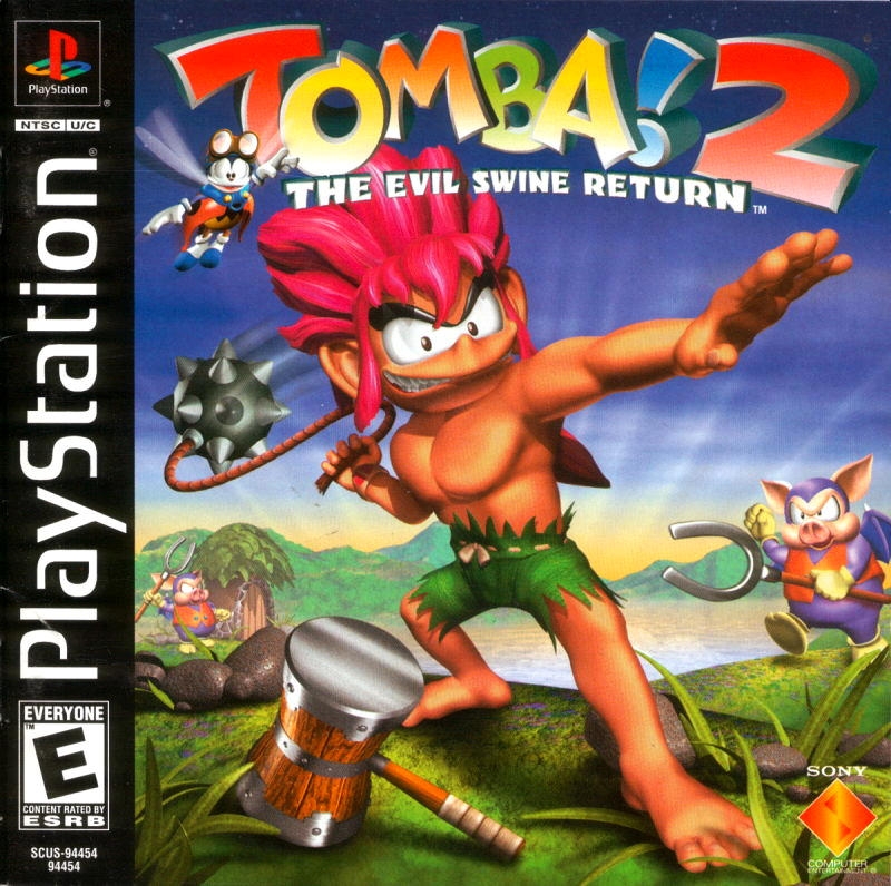 Capa do jogo Tomba! 2: The Evil Swine Return