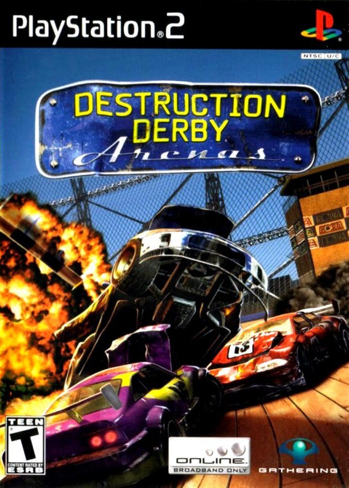 Capa do jogo Destruction Derby: Arenas