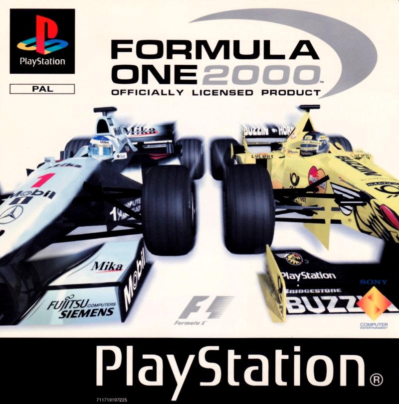 Capa do jogo Formula One 2000