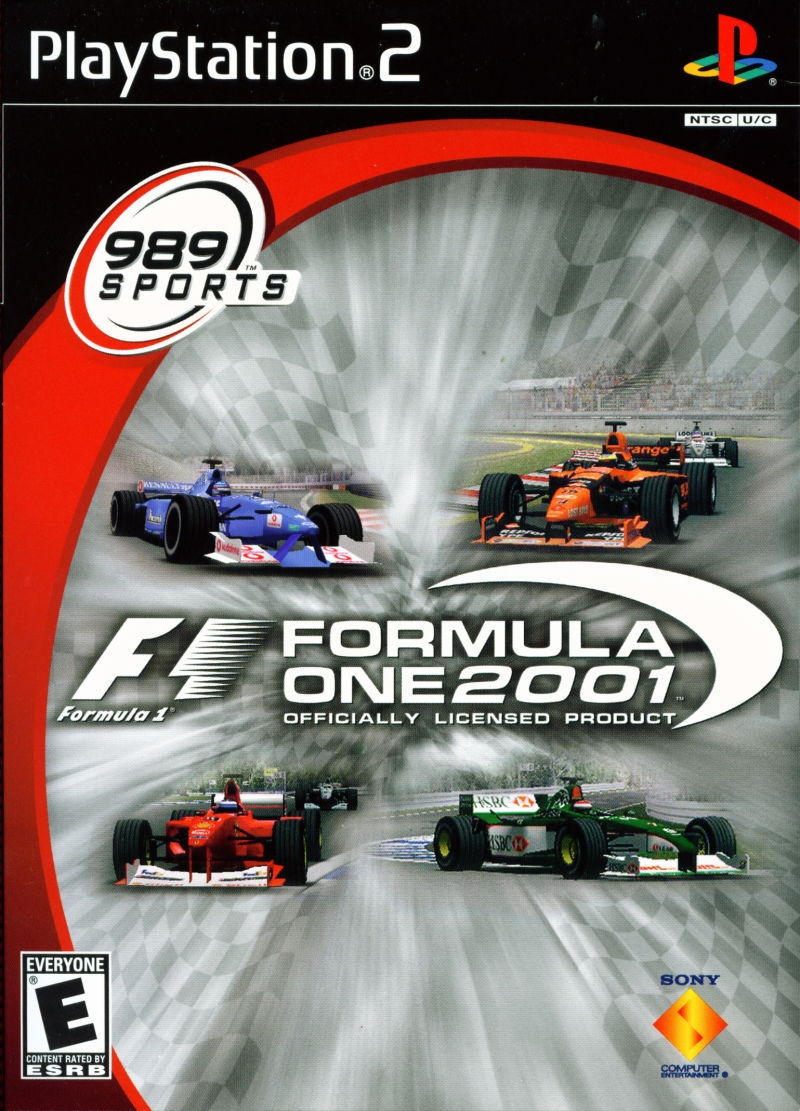 Capa do jogo Formula One 2001