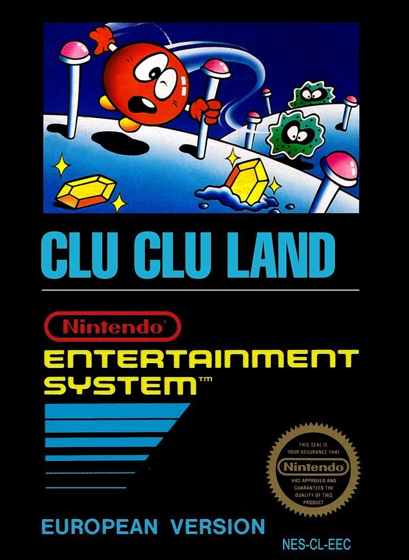 Capa do jogo Clu Clu Land