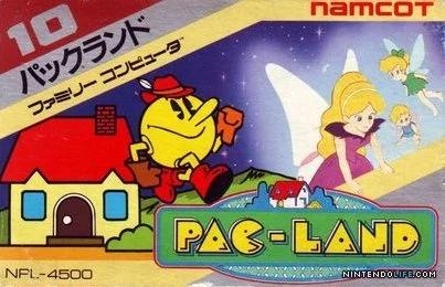 Capa do jogo Pac-Land