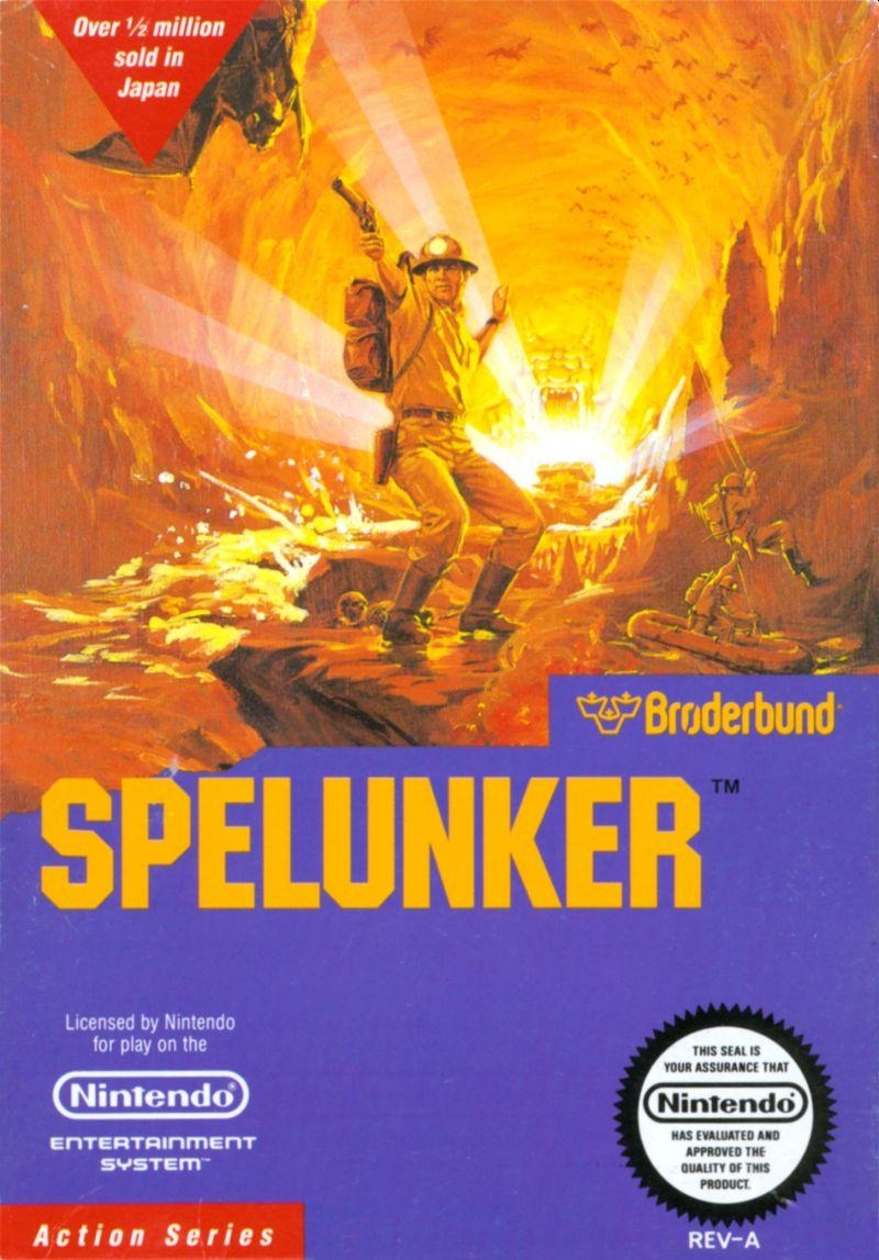 Capa do jogo Spelunker