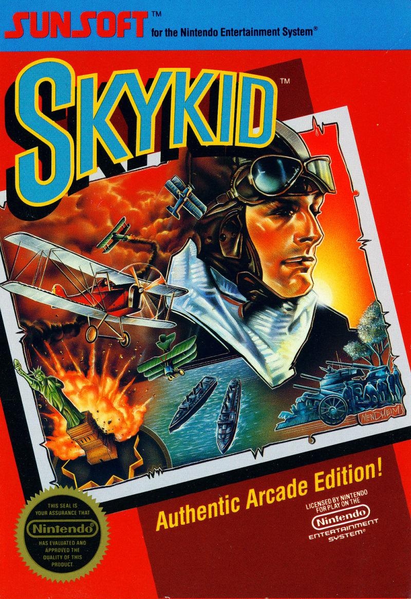 Capa do jogo Sky Kid