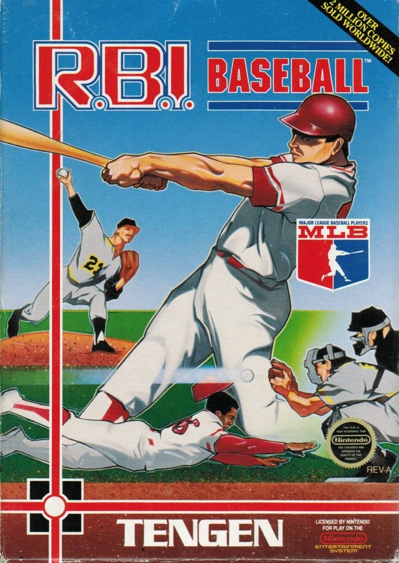 Capa do jogo R.B.I. Baseball
