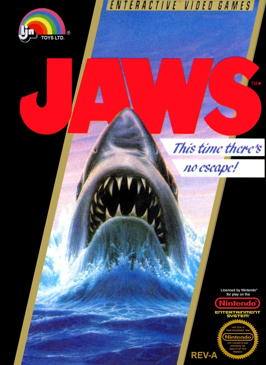 Capa do jogo Jaws