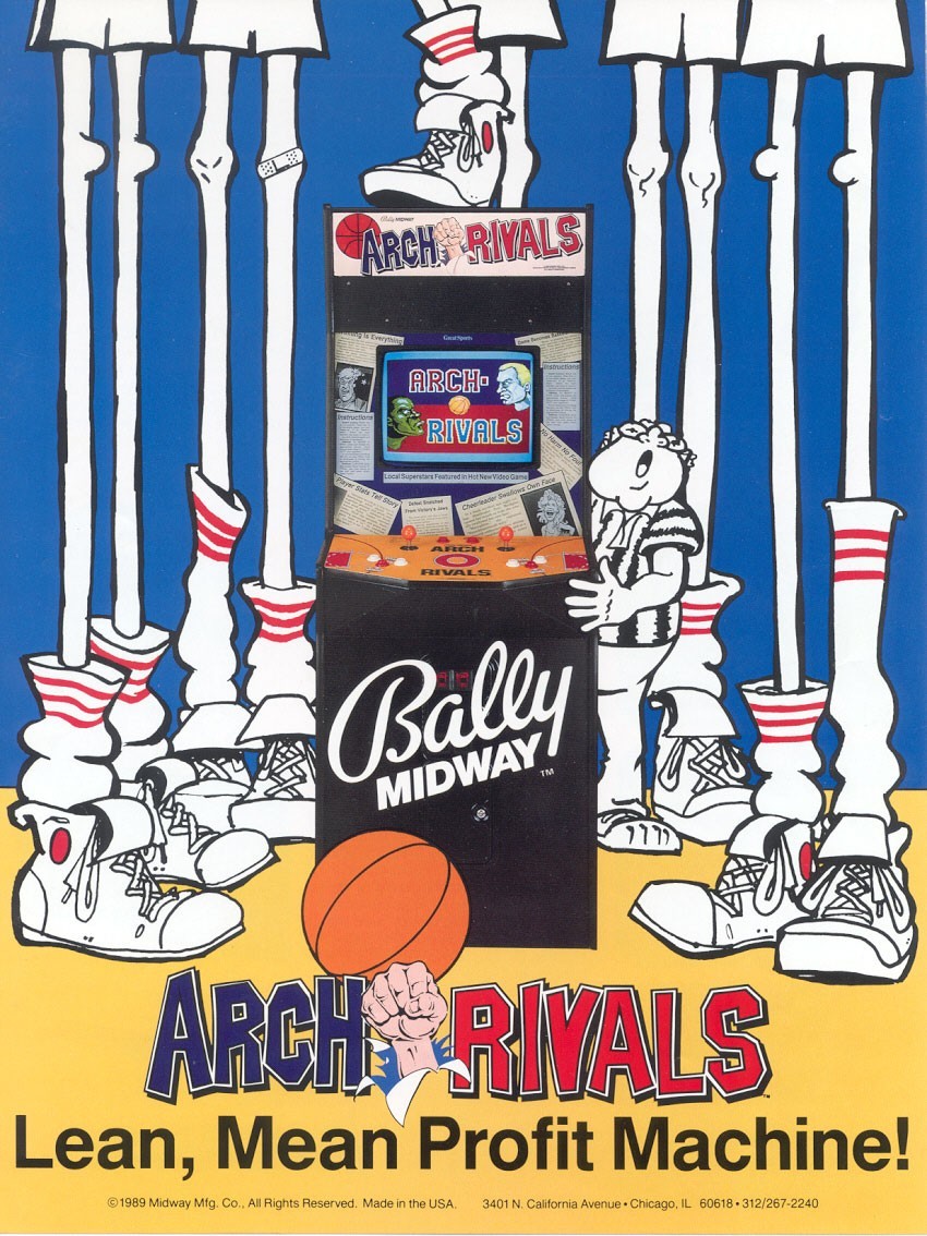 Capa do jogo Arch Rivals