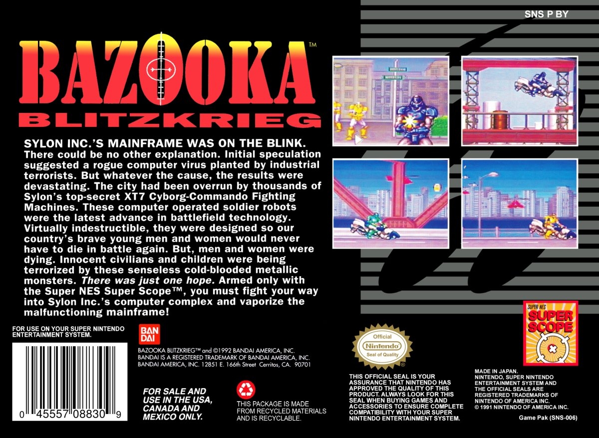 Capa do jogo Bazooka Blitzkrieg