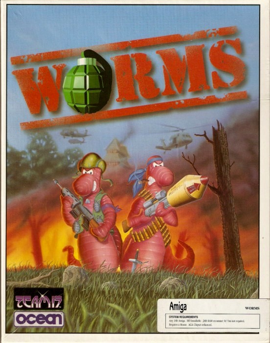 Capa do jogo Worms