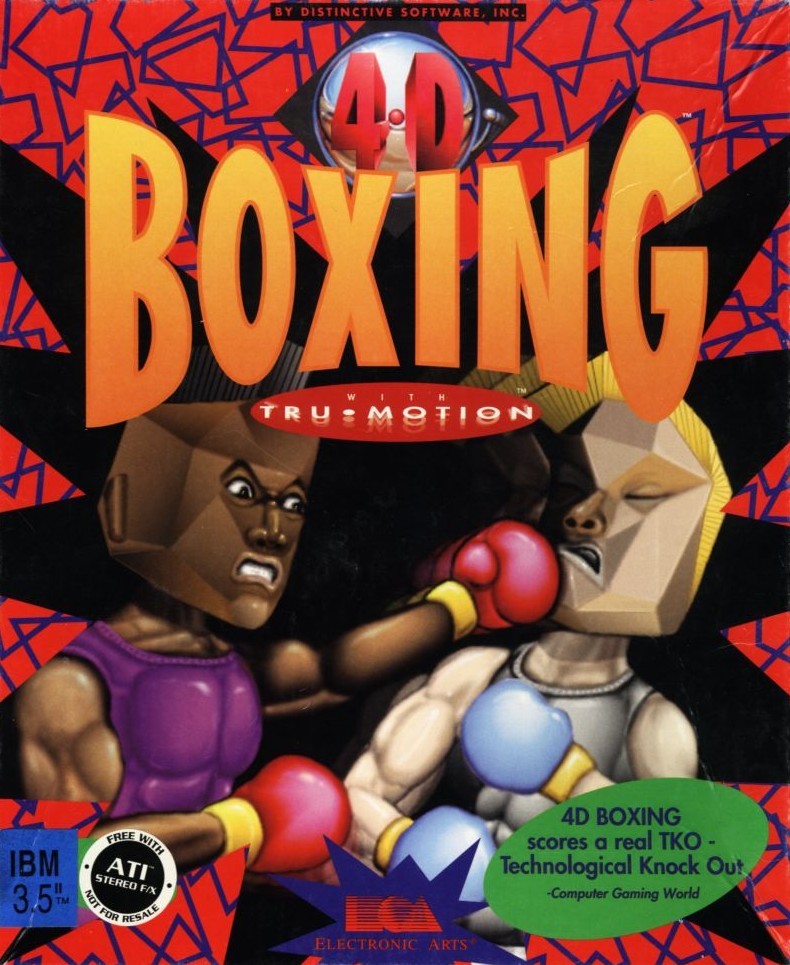Capa do jogo 4-D Boxing