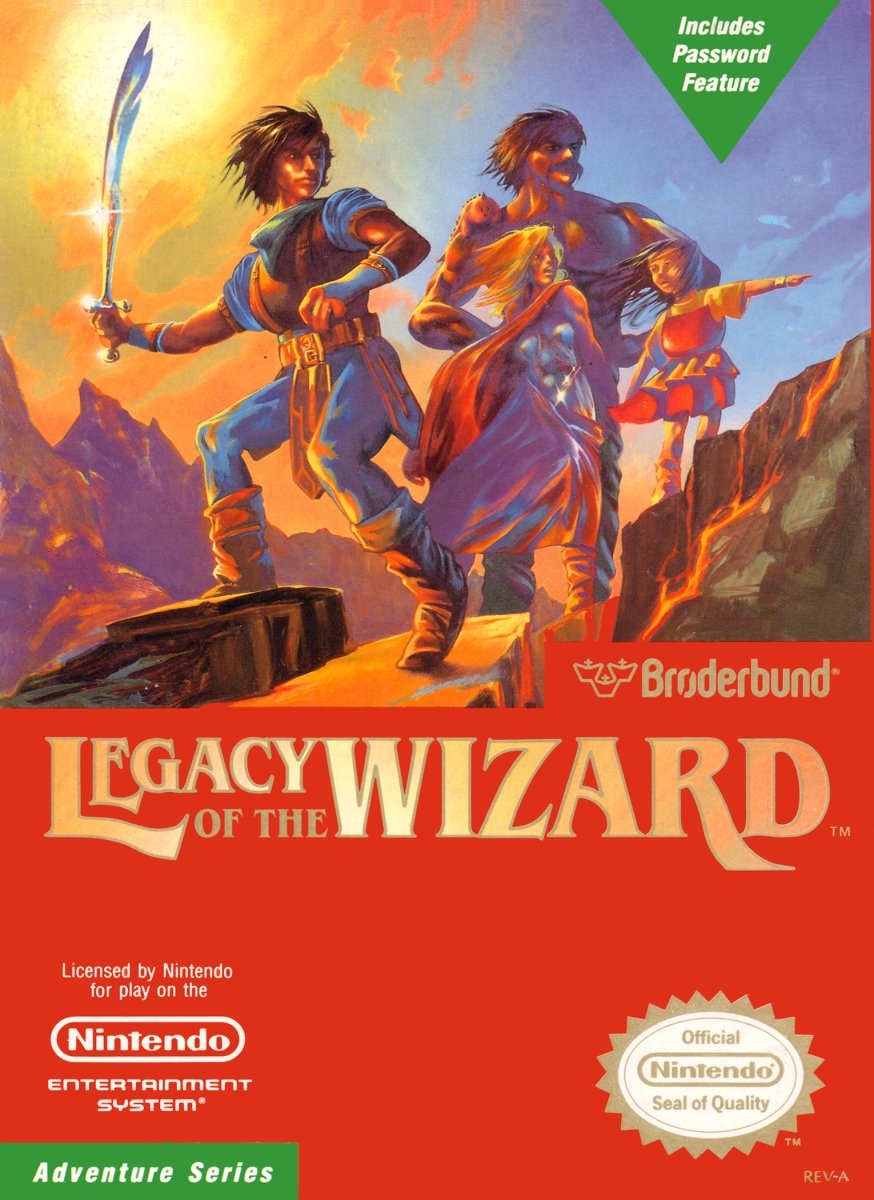 Capa do jogo Legacy of the Wizard