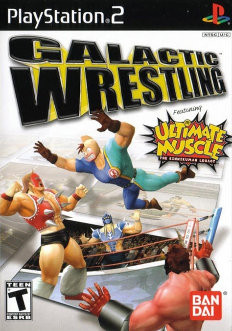 Capa do jogo Galactic Wrestling