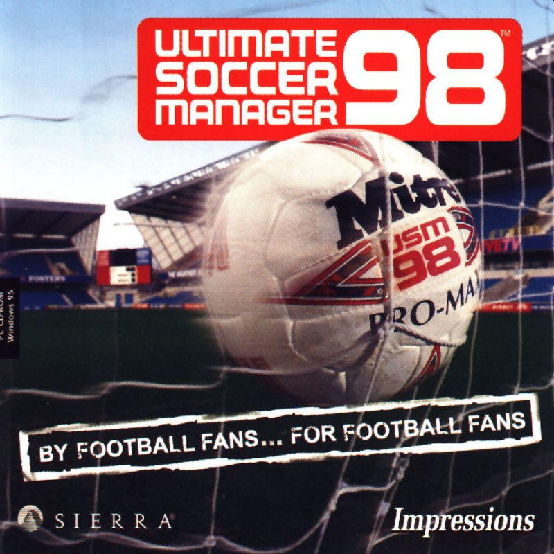 Capa do jogo Ultimate Soccer Manager 98
