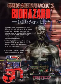 Capa de Gun Survivor 2: Biohazard CODE:Veronica
