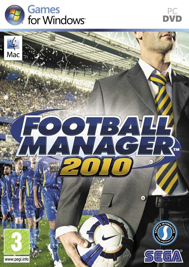Capa do jogo Football Manager 2010
