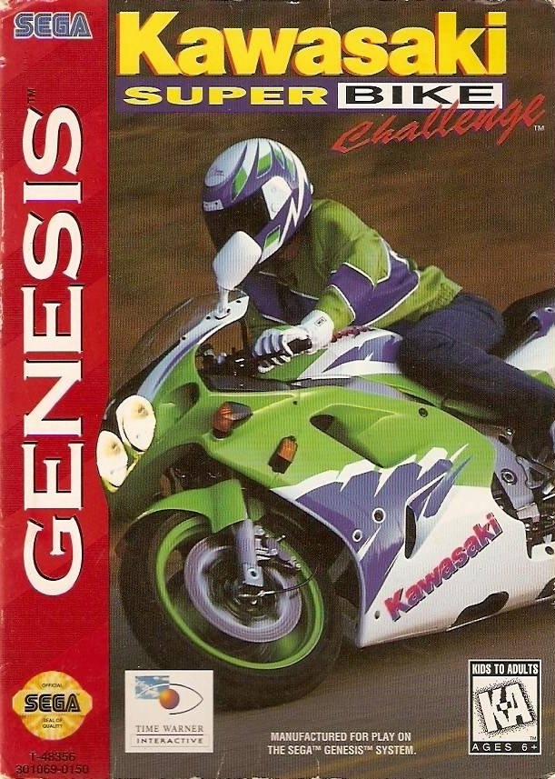 Capa do jogo Kawasaki Superbike Challenge