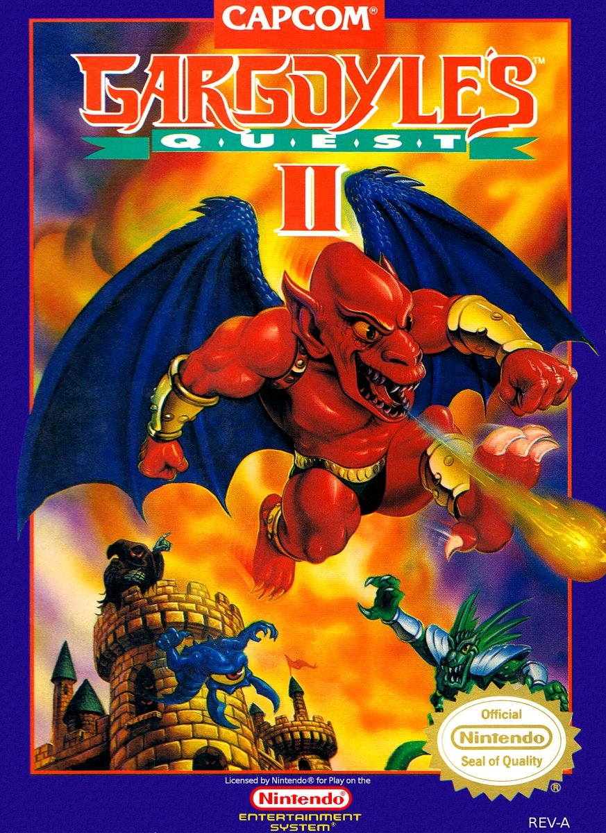 Capa do jogo Gargoyles Quest II