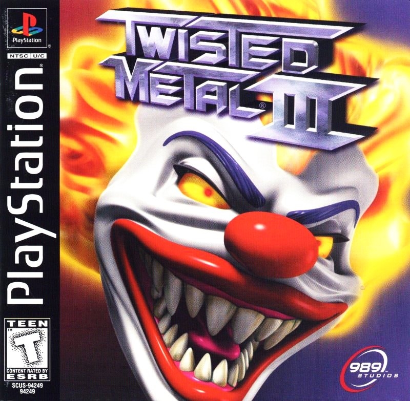 Capa do jogo Twisted Metal III
