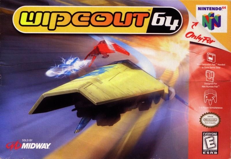 Capa do jogo WipEout 64