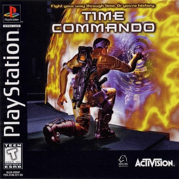 Capa do jogo Time Commando