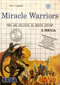 Capa de Miracle Warriors: Seal of the Dark Lord