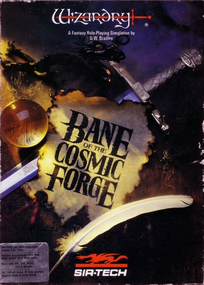Capa do jogo Wizardry VI: Bane of the Cosmic Forge