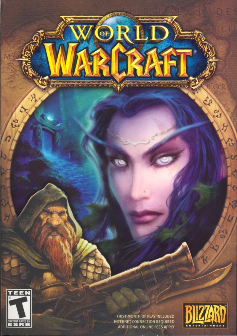 Capa do jogo World of WarCraft
