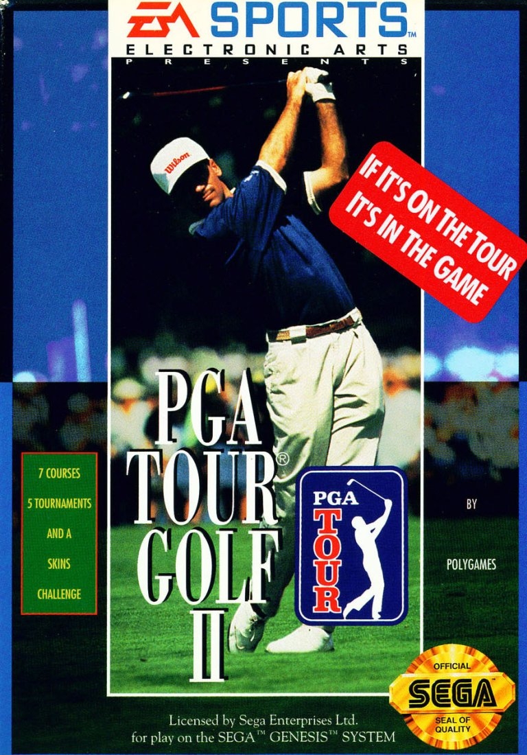 Capa do jogo PGA Tour Golf II