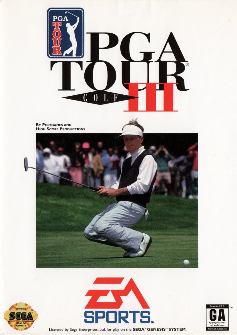 Capa do jogo PGA Tour Golf III