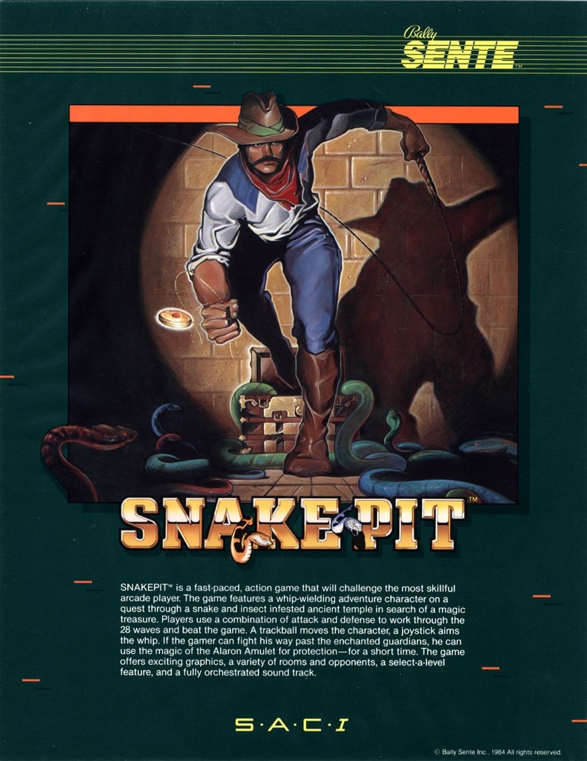Capa do jogo Snake Pit