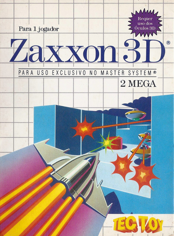 Capa do jogo Zaxxon 3D