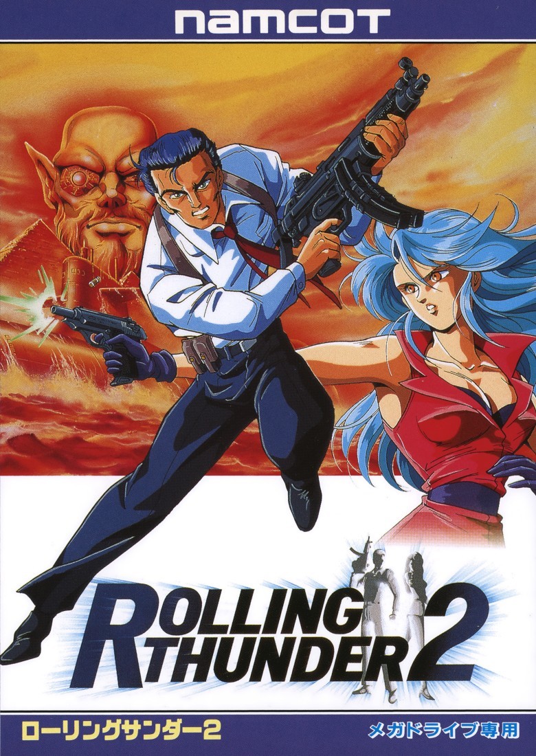 Capa do jogo Rolling Thunder 2