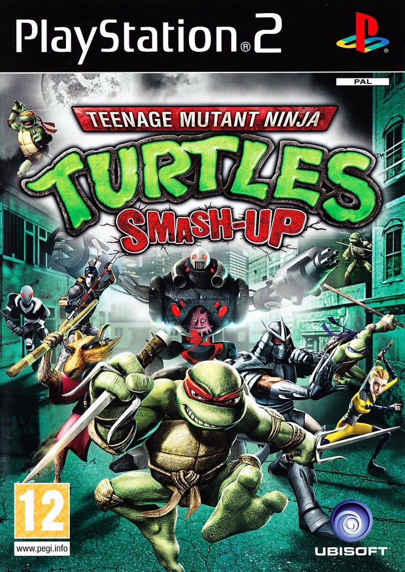 Capa do jogo Teenage Mutant Ninja Turtles: Smash-Up
