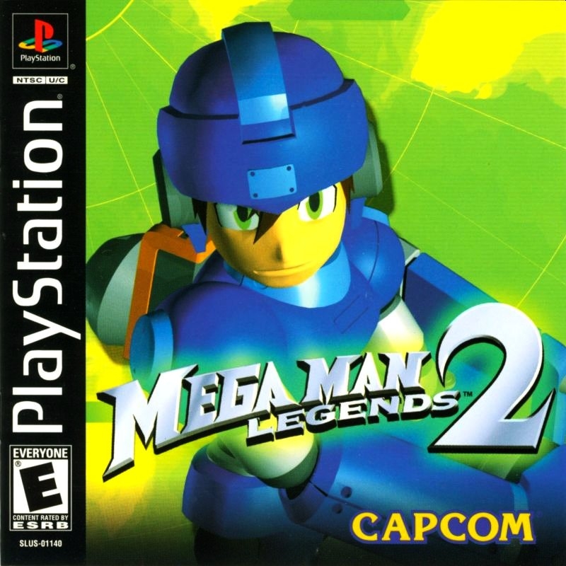Capa do jogo Mega Man Legends 2